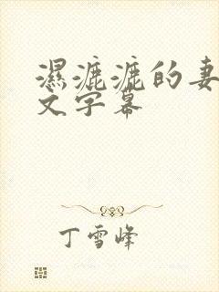 湿漉漉的妻子中文字幕