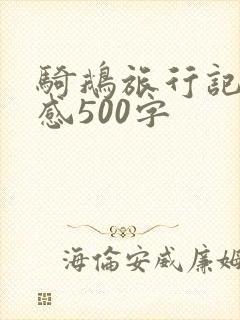 骑鹅旅行记读后感500字