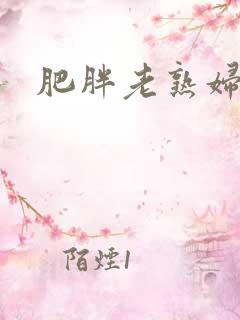 肥胖老熟妇av