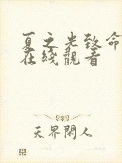 夏之光致命游戏在线观看 夏之光致命游戏在线观看