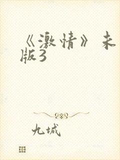 《激情》未删减版3