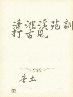 潇湘溪苑训诫挨打古风