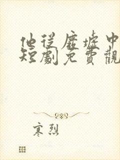 他从废墟中走来短剧免费观看全集下载