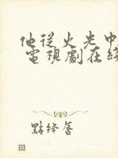 他从火光中走来 电视剧在线