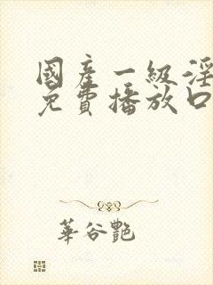 国产一级淫片a免费播放口