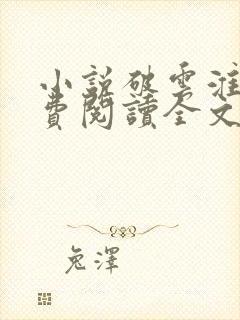 小说破云淮上免费阅读全文