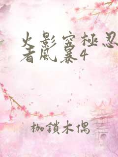 火影究极忍者忍者风暴4