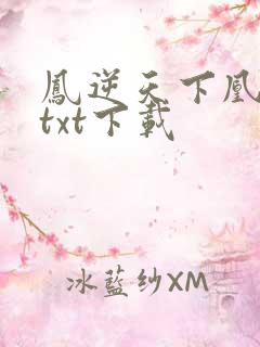 凤逆天下凰北月txt下载