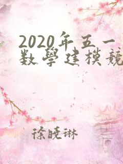 2020年五一数学建模竞赛a题