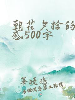 朝花夕拾的读后感500字