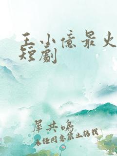 王小亿最火5部短剧