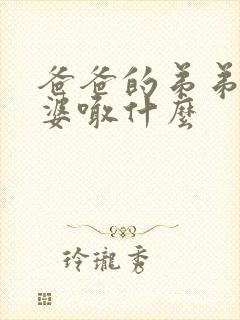 爸爸的弟弟的老婆喊什么