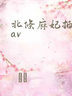 北条麻妃拍过的av