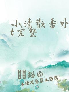 小清欢番外txt完整 小清欢番外txt完整