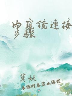 内窥镜连接手机步骤