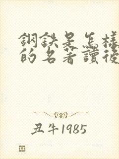 钢铁是怎样炼成的名著读后感1000字 钢铁是怎样炼成的名著读后感1000字