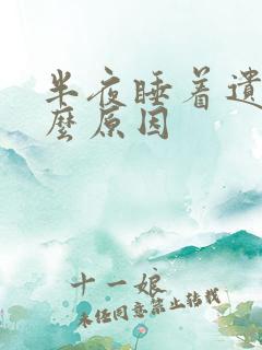 半夜睡着遗精什么原因