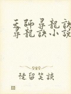 天师寻龙诀天师寻龙诀小说