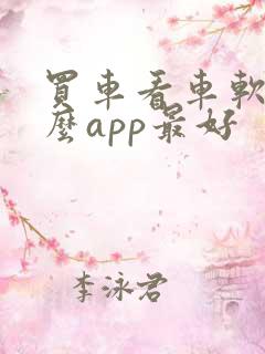 买车看车软件什么app最好