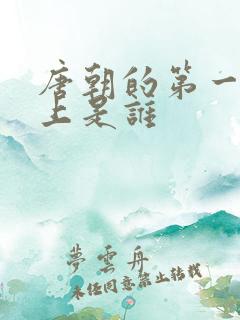 唐朝的第一个皇上是谁 唐朝的第一个皇上是谁