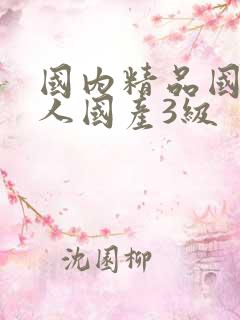 国内精品国产成人国产3级