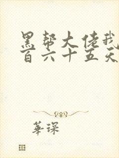 黑帮大佬我的三百六十五天第二季 黑帮大佬我的三百六十五天第二季