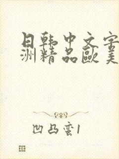 日韩中文字幕亚洲精品欧美