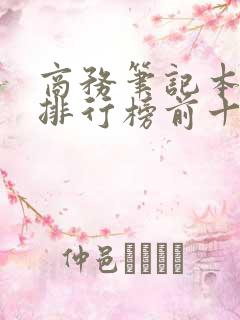 商务笔记本电脑排行榜前十名