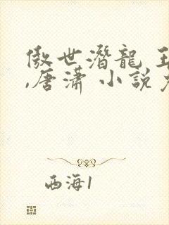 傲世潜龙 王东,唐潇 小说免费阅读 傲世潜龙 王东,唐潇 小说免费阅读