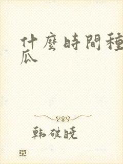 什么时间种秋黄瓜