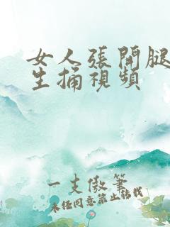 女人张开腿让男生捅视频