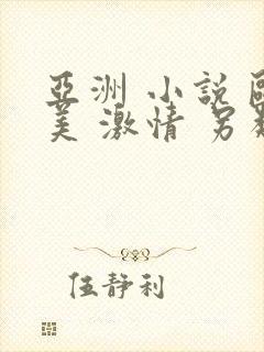 亚洲 小说 欧美 激情 另类