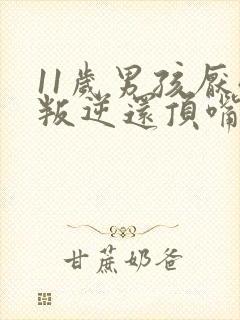 11岁男孩厌学叛逆还顶嘴怎么办
