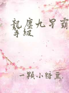 龙尘九星霸体诀等级
