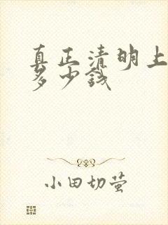 真正清明上河图多少钱