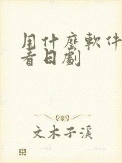 用什么软件可以看日剧