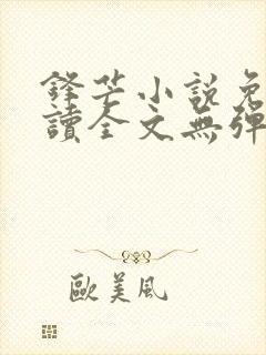 锋芒小说免费阅读全文无弹窗