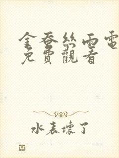 金蚕丝雨电视剧免费观看
