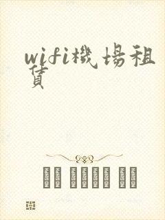 wifi机场租赁