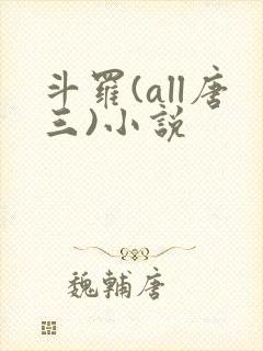 斗罗(all唐三)小说