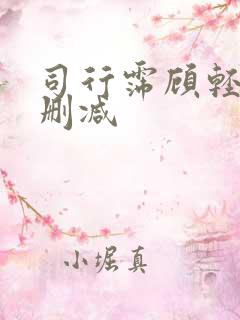 司行霈顾轻舟无删减