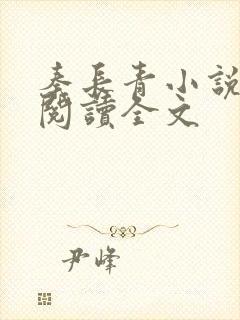 秦长青小说免费阅读全文