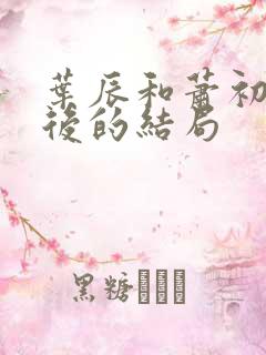 叶辰和萧初然最后的结局
