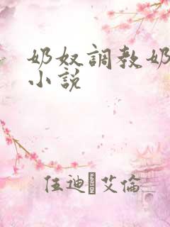 奶奴调教奶头的小说