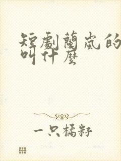 短剧兰岚的真名叫什么