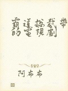 霸道总裁带儿子的电视剧