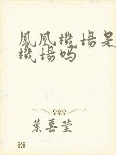 凤凰机场是三亚机场吗