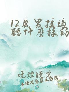 12岁男孩适合听什么样的故事