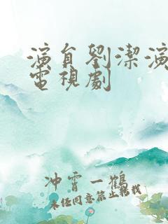 演员刘洁演过的电视剧