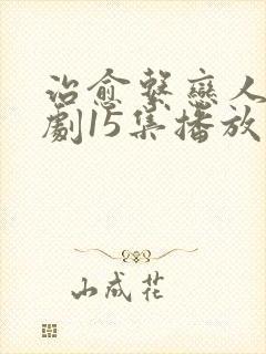 治愈系恋人电视剧15集播放
